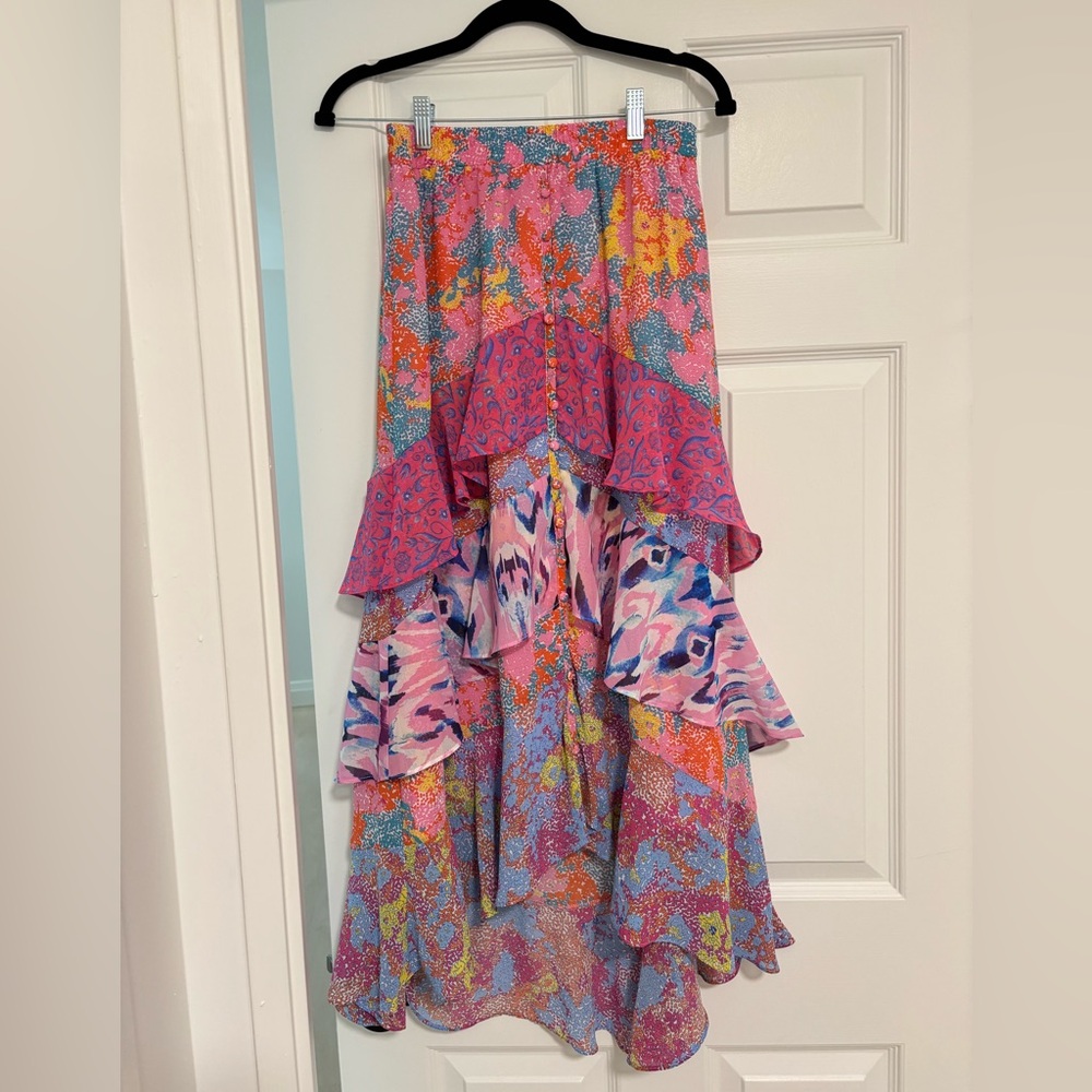 Allison New York high-low midi skirt